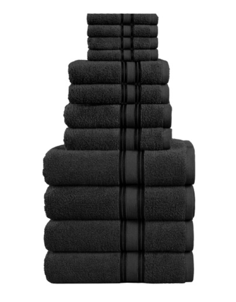 Bath, face and hand towel set